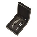 Howard Miller Veneto Wine Set in Black Satin Finish Wood Box